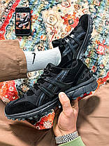 Зимові Чоловічі Кросівки Asics Gel-Sonoma 15-50 Gore-Tex Black / Асікс Гел-Сонома 15-50 Гор Текс Чорні, фото 3