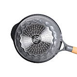 Сотейник із антипригарним покриттям, 2,7 л. Ø 24 см. сірий MGC, фото 3