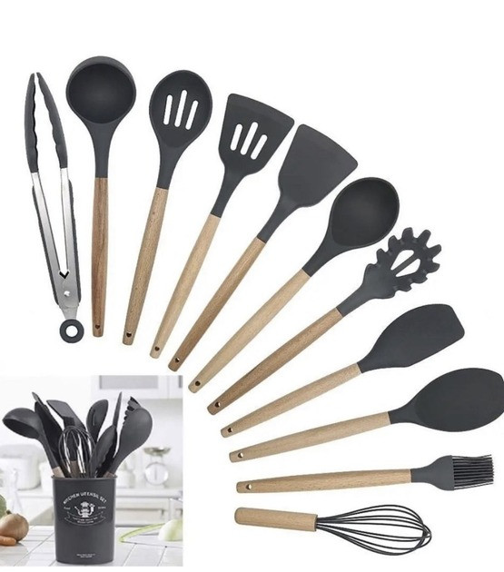 Кухонний набір у склянці Kitchen Set 12 предметів для кухні, фото 1