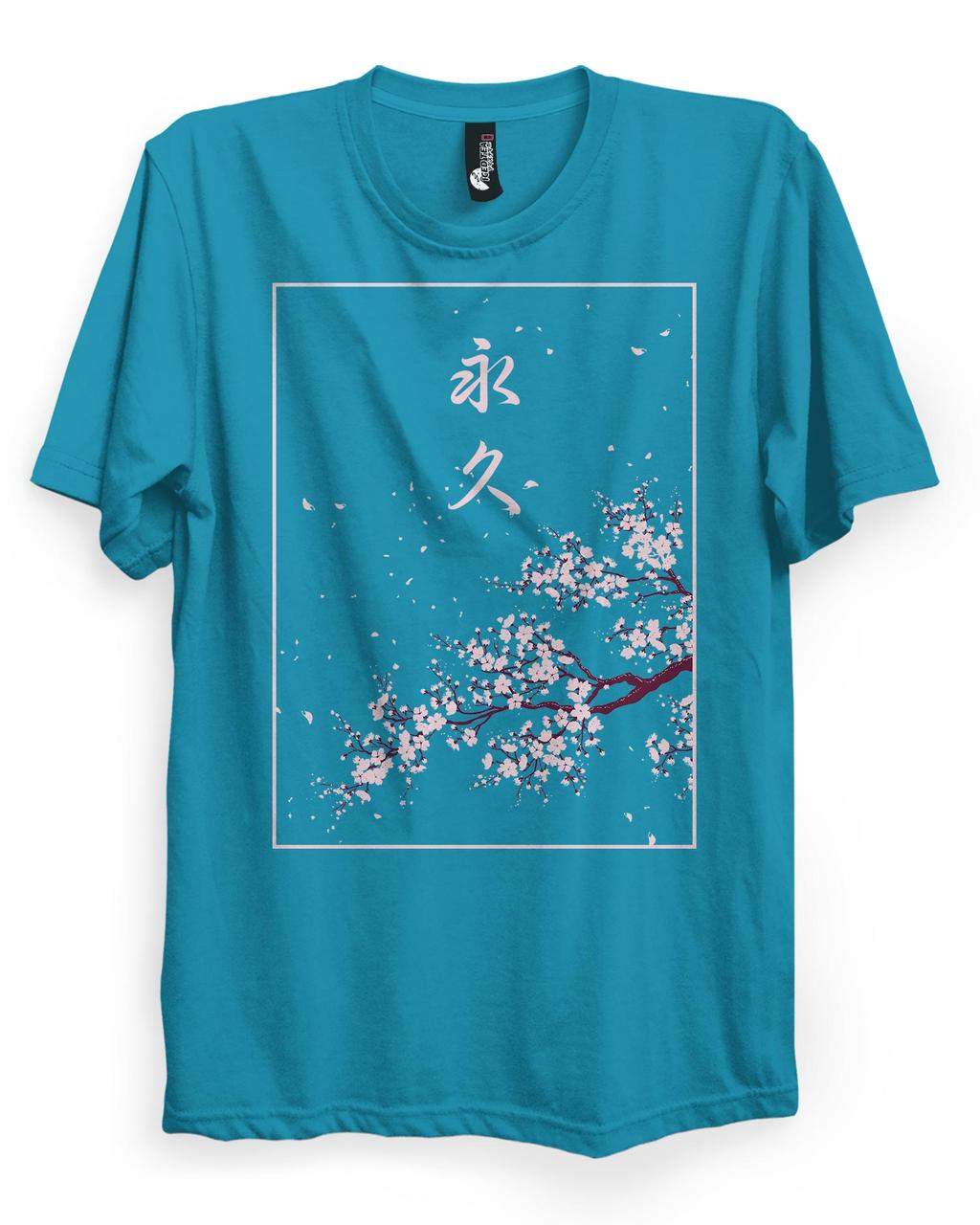 Футболка синя LOYS Eternity, фото 1