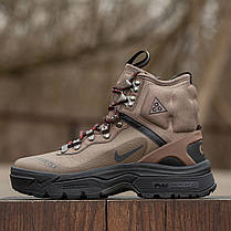 Зимові Чоловічі Кросівки Nike ACG Zoom Gaiadome Gore-Tex Brown / Найк АСГ Зум Гаядом Гор Текс Коричневі, фото 5