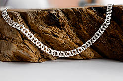 Срібний ланцюжок Meridian 925 проби Плоський бісмарк 25003/11450