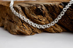 Срібний ланцюжок Meridian 925 проби бісмарк "Струмочок"  25005/12450