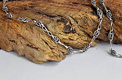 Жіночий срібний браслет Meridian 925 проби Горіх на вісімці з чорнінням 16 розмір 24108/116