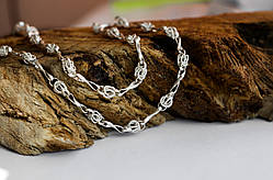 Жіночий срібний браслет Meridian 925 проби Горіх на вісімці 24008/116