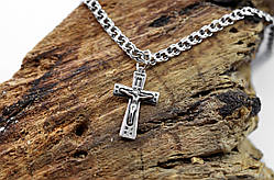 Срібний хрест Meridian 925 проби Кр13ч