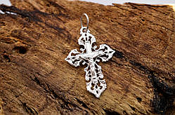 Срібний хрест Meridian 925 проби Кр18