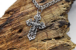 Срібний хрест Meridian 925 проби Кр18ч