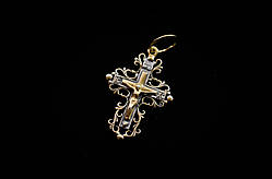 Срібний хрест Meridian 925 проби Кр133п