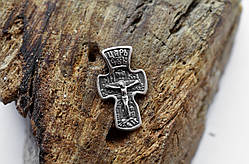 Срібний хрест Meridian 925 проби Кр138ч