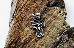 Срібний хрест Meridian 925 проби Кр138чр