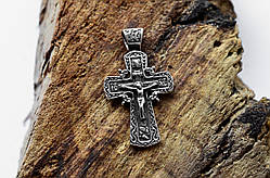 Срібний хрест Meridian 925 проби Кр139ч