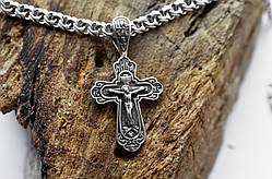 Срібний хрест Meridian 925 проби Кр140ч