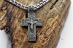 Срібний хрест Meridian 925 проби Кр141ч