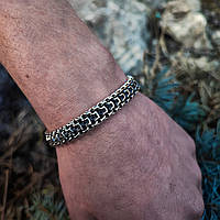 Чоловічий срібний браслет Meridian 925 проби "імператор" у чорненні 24135195