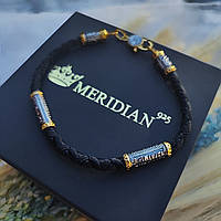 Браслет зі срібними вставками і закінченнями з позолотою  Meridian 925 проби 426/4кз