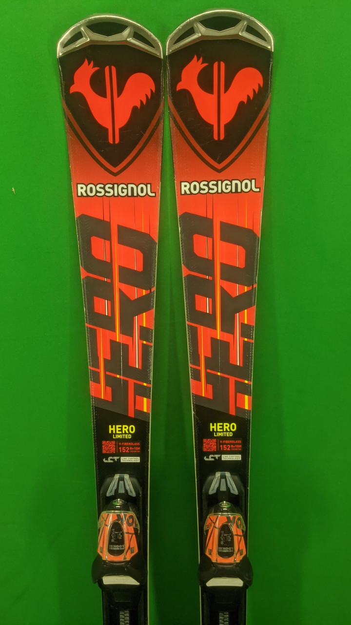 Гірські лижі Rossignol Hero Carve Limited 152 см, експертний карвінг 2023р б/у