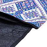Килимок для пікніка жакардовий, синій, фото 5