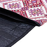 Килимок для пікніка жакардовий, червоний, фото 5