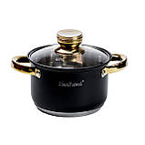 Набір каструль з нержавіючої сталі 4 штуки 6,1/3,9/2,8/2,1 л, фото 3