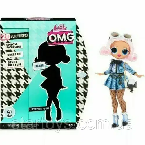 L.O.L. Surprise O.M.G. Дівчина з вищого товариства MGA Uptown Girl Fashion Doll