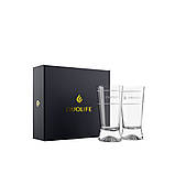 Набір склянок скляних маленьких Польща, фото 2