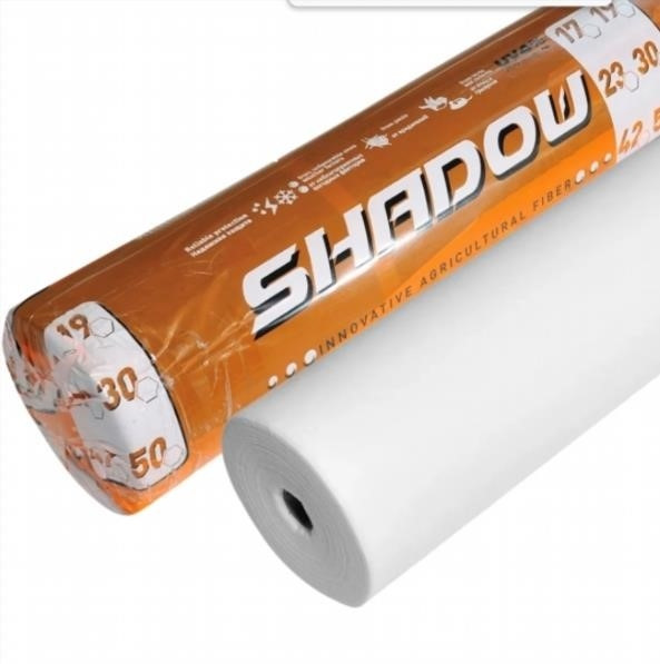 Агроволокно біле 60 г/м2 1,6 х 50 м "Shadow" для рослин від заморозків, покривне спанбонд у рулонах
