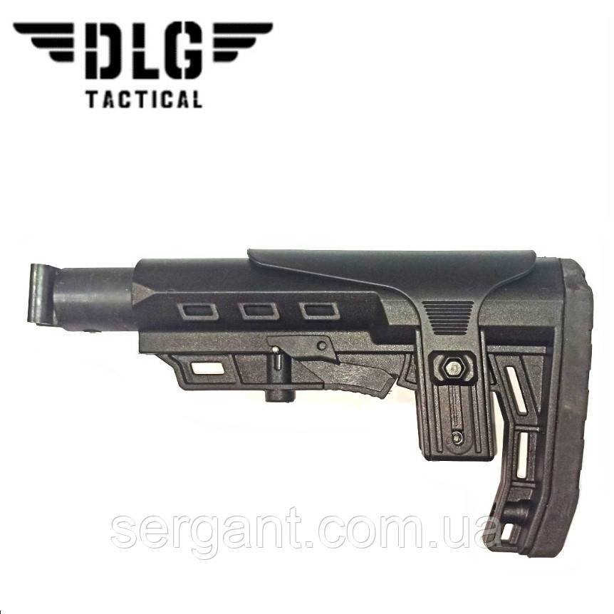 Складаний телескопічний приклад АКS-DLG-SР Tactical для АКС-74 / АКСУ замість складного вбік рамкового прикладу