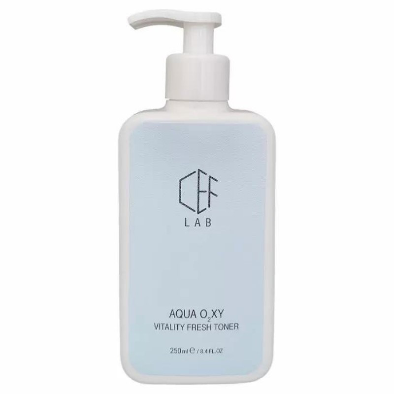 Антиоксидантний зволожуючий тонер CEF Lab Aqua O2XY Vitality Fresh Toner