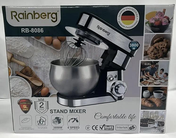 Тестомес Rainberg 5л RB- 8086 (2)