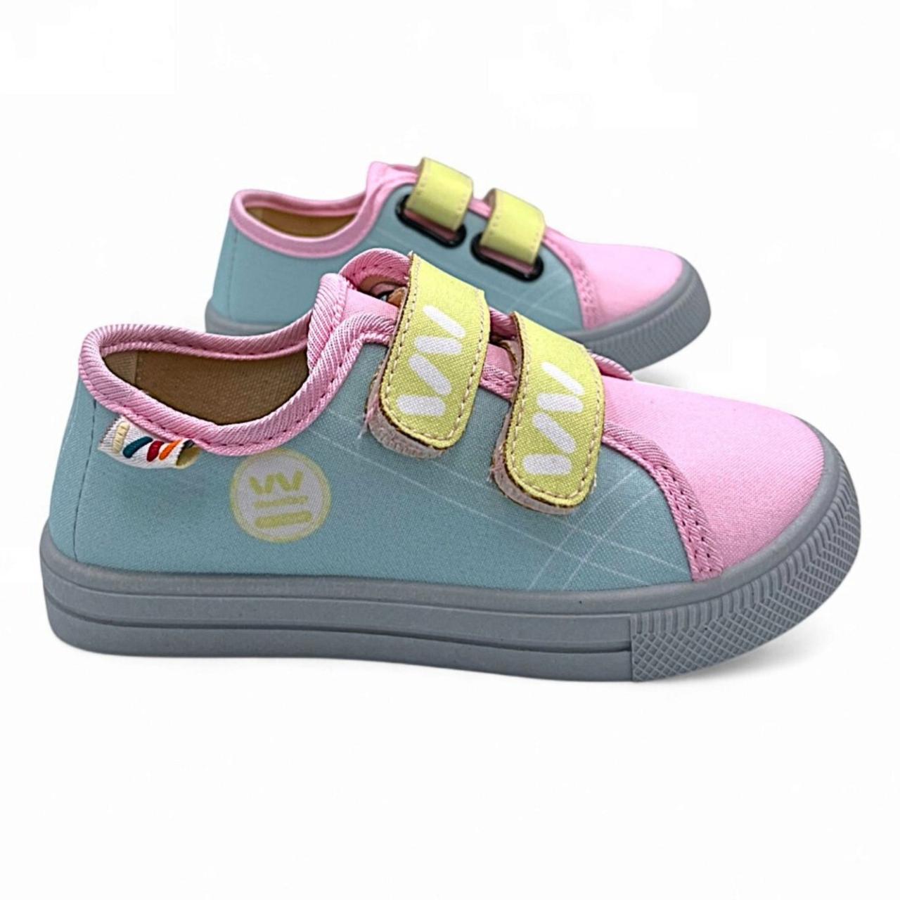 Дитячі текстильні кеди для дівчинки Weestep 27-34р