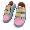 Дитячі текстильні кеди для дівчинки Weestep 27-34р, фото 2