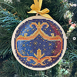 Набір для вишивки хрестиком Лисиця вишивальниця «Вогняна куля», фото 2