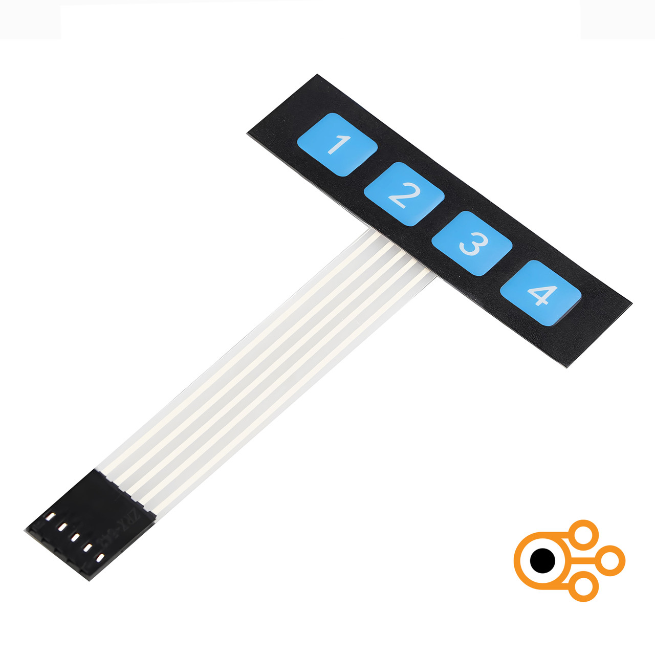 Клавіатура матрична плоска (1×4 кнопки), фото 1