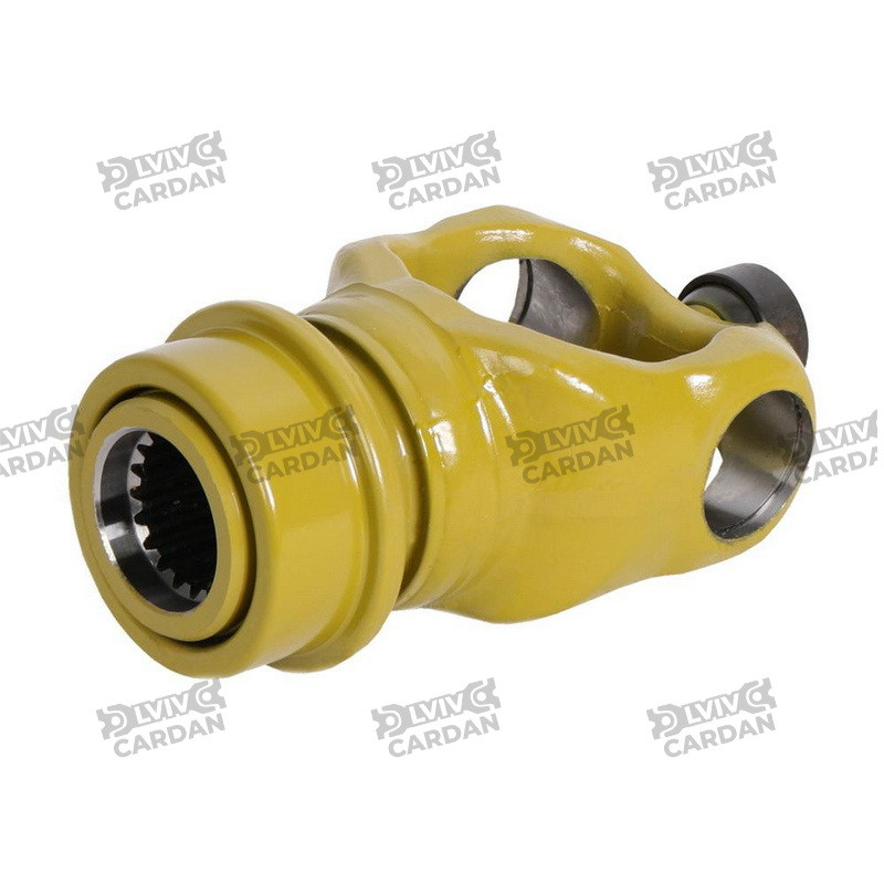 Вилка ширококутного шарніру - хрестовина 42х104, 20 шліців 44.4 мм (1 3/4”), підходить під WAJCY3642