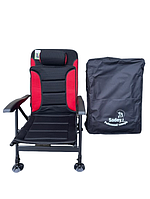 Крісло коропове стілець розкладний червоний