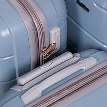 PODIUM Дорожня Валіза 31 ABS-пластик FASHION PP-1 810 grey-blue, фото 3