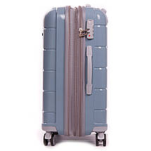 PODIUM Дорожня Валіза 31 ABS-пластик FASHION PP-1 810 grey-blue, фото 6