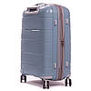 PODIUM Дорожня Валіза 31 ABS-пластик FASHION PP-1 810 grey-blue, фото 7