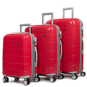 PODIUM Дорожня Валіза 31 ABS-пластик FASHION 810 red
