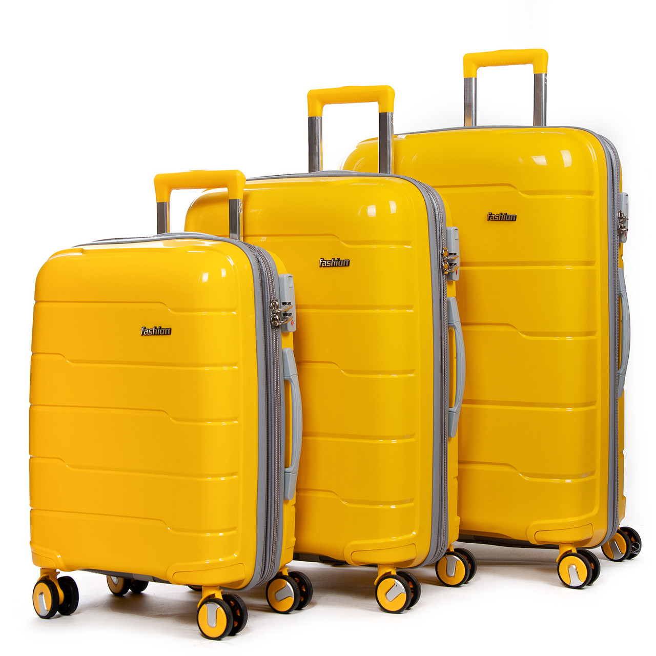 PODIUM Дорожня Валіза 31 ABS-пластик FASHION 810 yellow