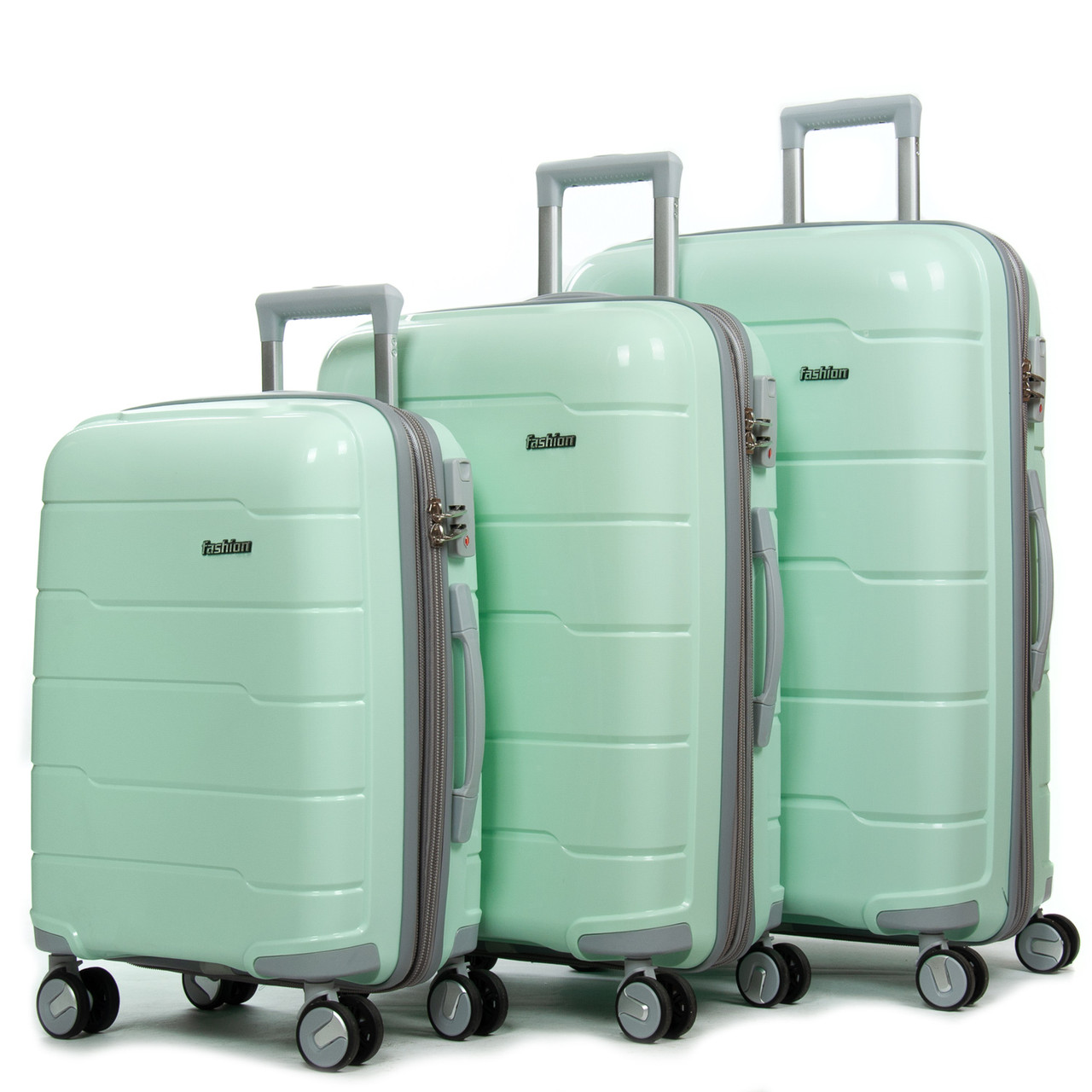 PODIUM Дорожня Валіза 31 ABS-пластик FASHION PP-1 810 l-green