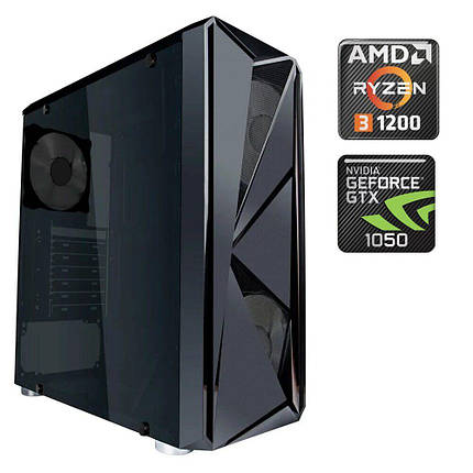 Ігровий ПК 1stPlayer F4-3R1 MT/ Ryzen 3 1200/ 8 GB RAM/ 120 GB SSD + 500 GB HDD/ GeForce GTX 1050 2GB/ 500W, фото 1