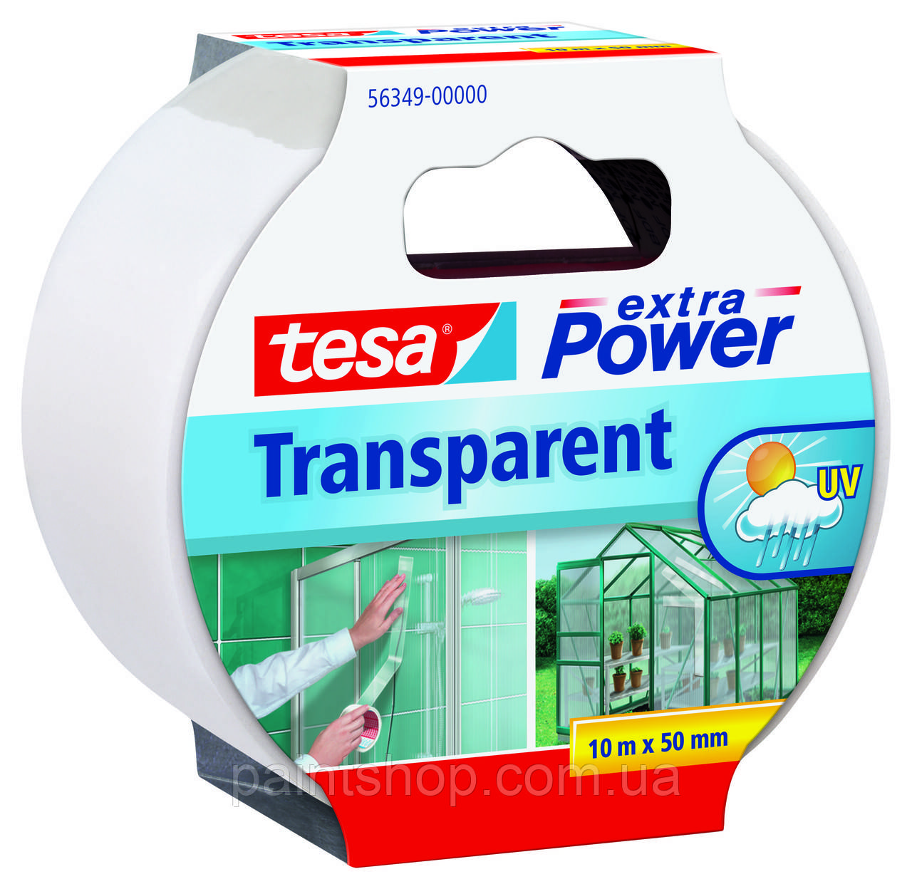 Стрічка ремонтна водонепроникна Tesa Extrapower РЕ 10 м х 50 мм