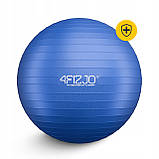 М'яч для фітнесу (фітбол) 4FIZJO 65 см Anti-Burst Blue (P-5907222931493), фото 11