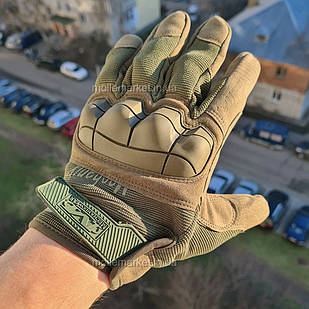🔥 Рукавички повнопалі "Mechanix. Protect MP3" (Олива) тактичні, військові, штурмові, нгу зсу, m-pact