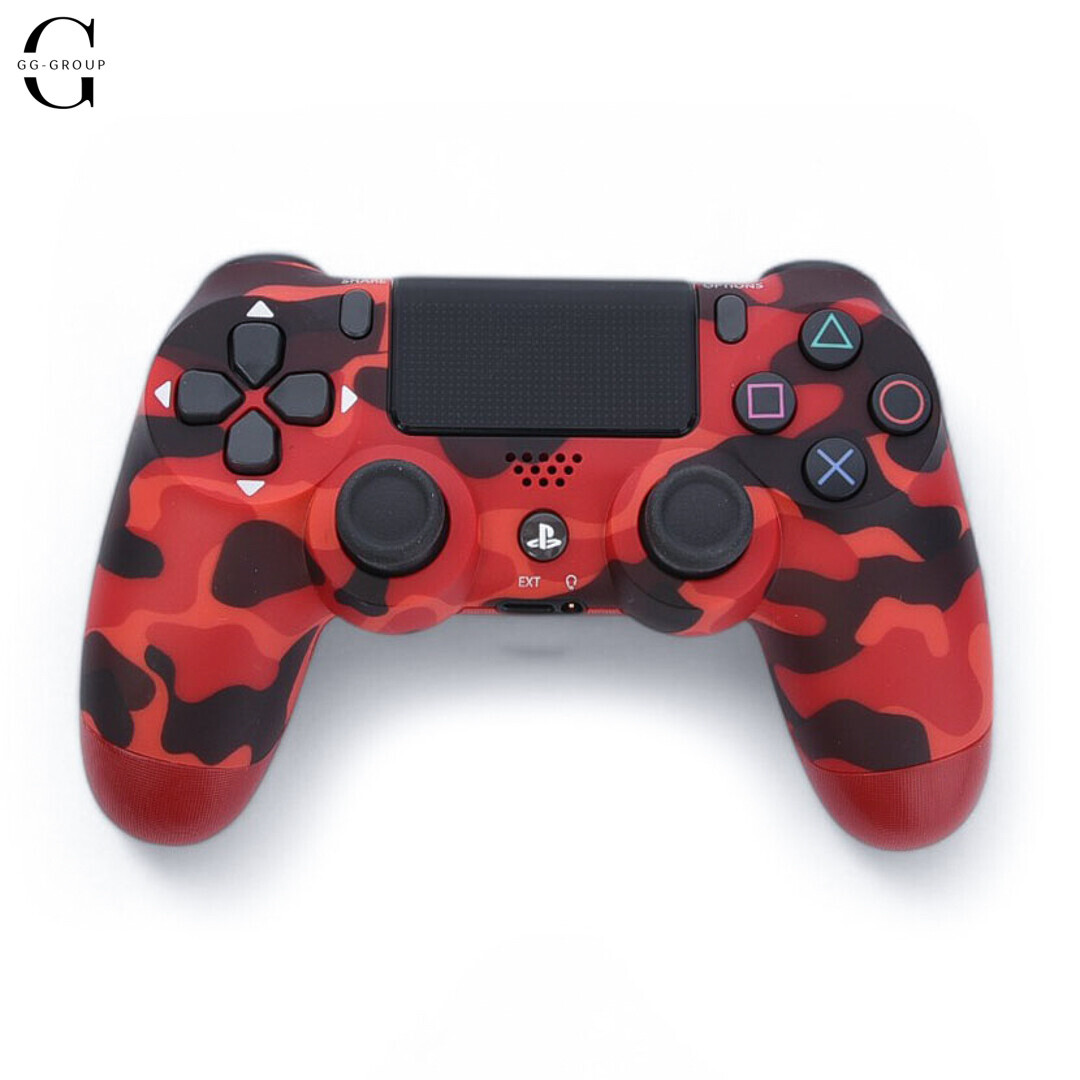 Джойстик DualShock PS4 RD-00-28 Червоний камуфляж високої якості