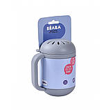 Ковшик для купання Beaba силіконовий сірий, арт. 920411, фото 2