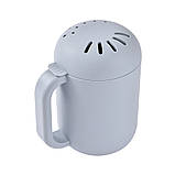 Ковшик для купання Beaba силіконовий сірий, арт. 920411, фото 5