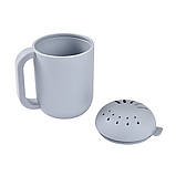 Ковшик для купання Beaba силіконовий сірий, арт. 920411, фото 6